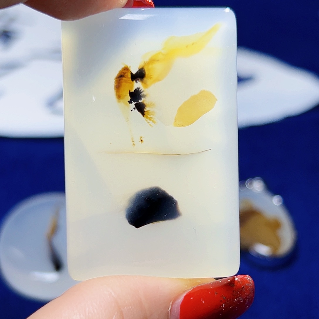 玛瑙/玉髓珠宝半成品未镶嵌