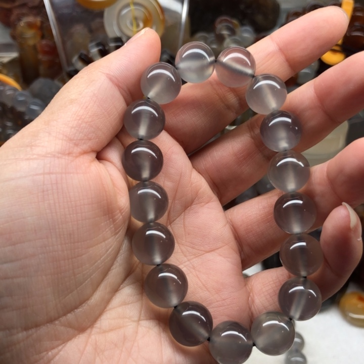 ****e玛瑙/玉髓未镶嵌手链