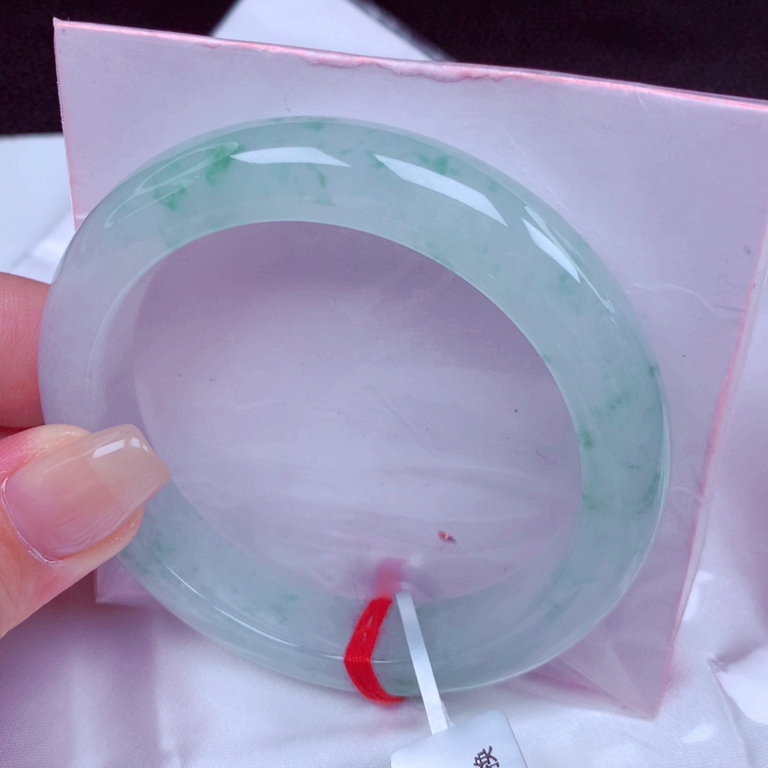 静***雨翡翠未镶嵌手镯手镯