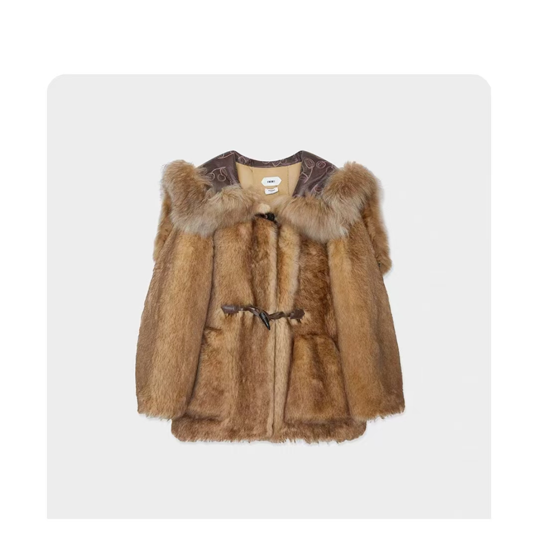 【immi】设计师品牌25冬新品樱桃外套0874x