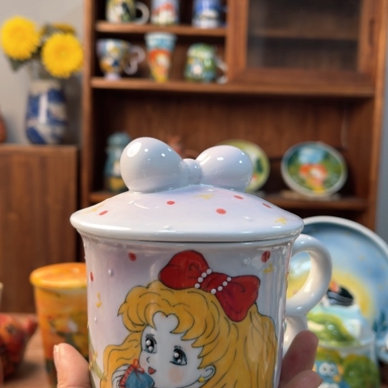 炉景德镇釉下手绘陶瓷 