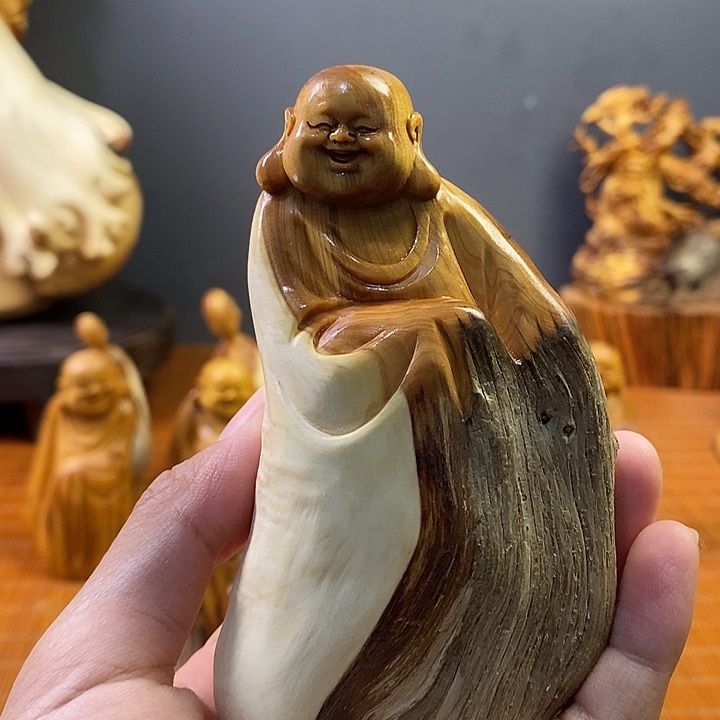 柏木崖柏摆件把玩件