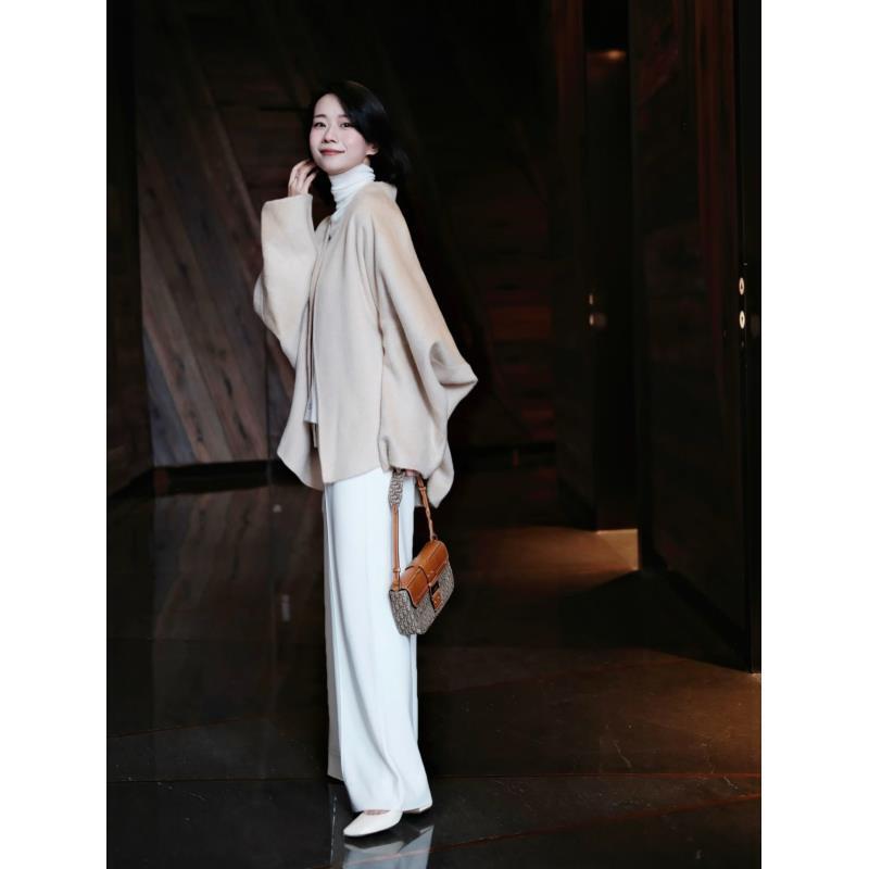 2025秋冬新款气质百搭情侣款阔腿长裤-K5067