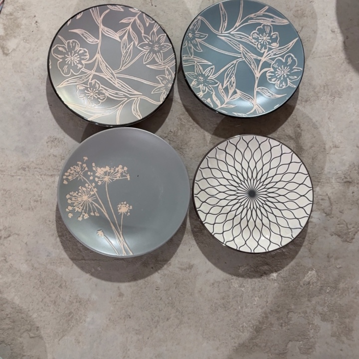 凡***凡陶碗直播特惠4只装  微瑕