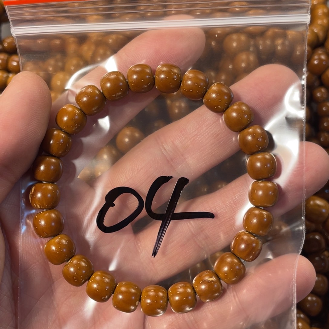 紫金鼠手串9×8实心老型04