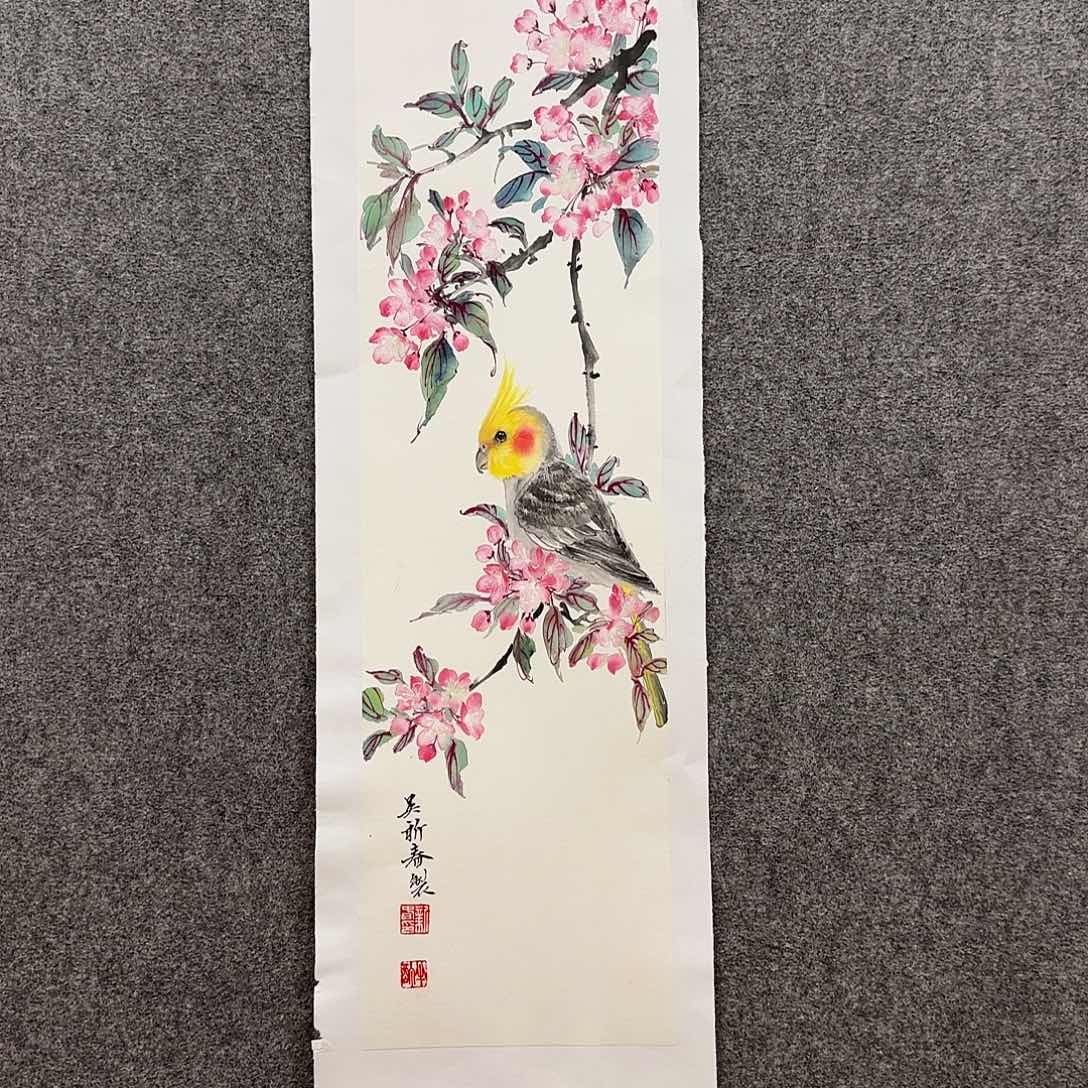 国画zz吴新春老师手绘作品