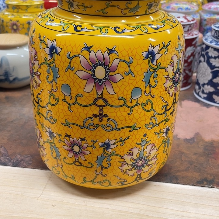 陶瓷罐茶叶罐密封罐储物罐