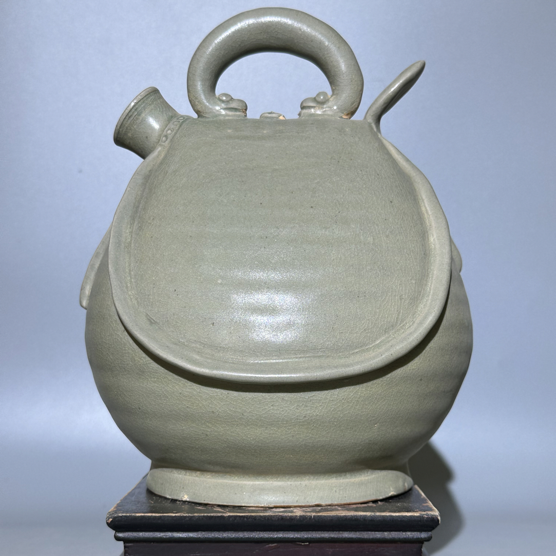 越窑，皮囊壶！！！！