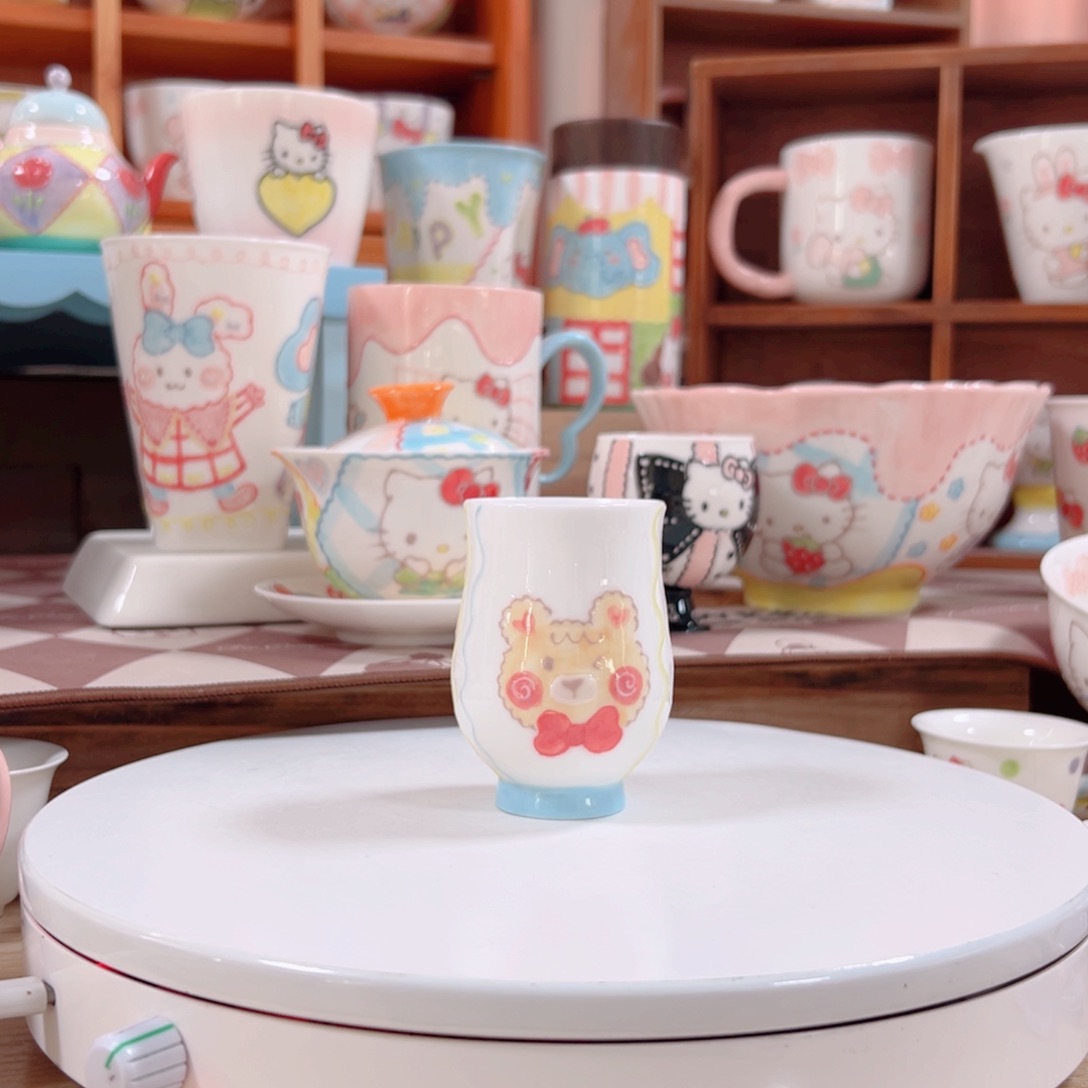 高温釉下彩手作陶瓷