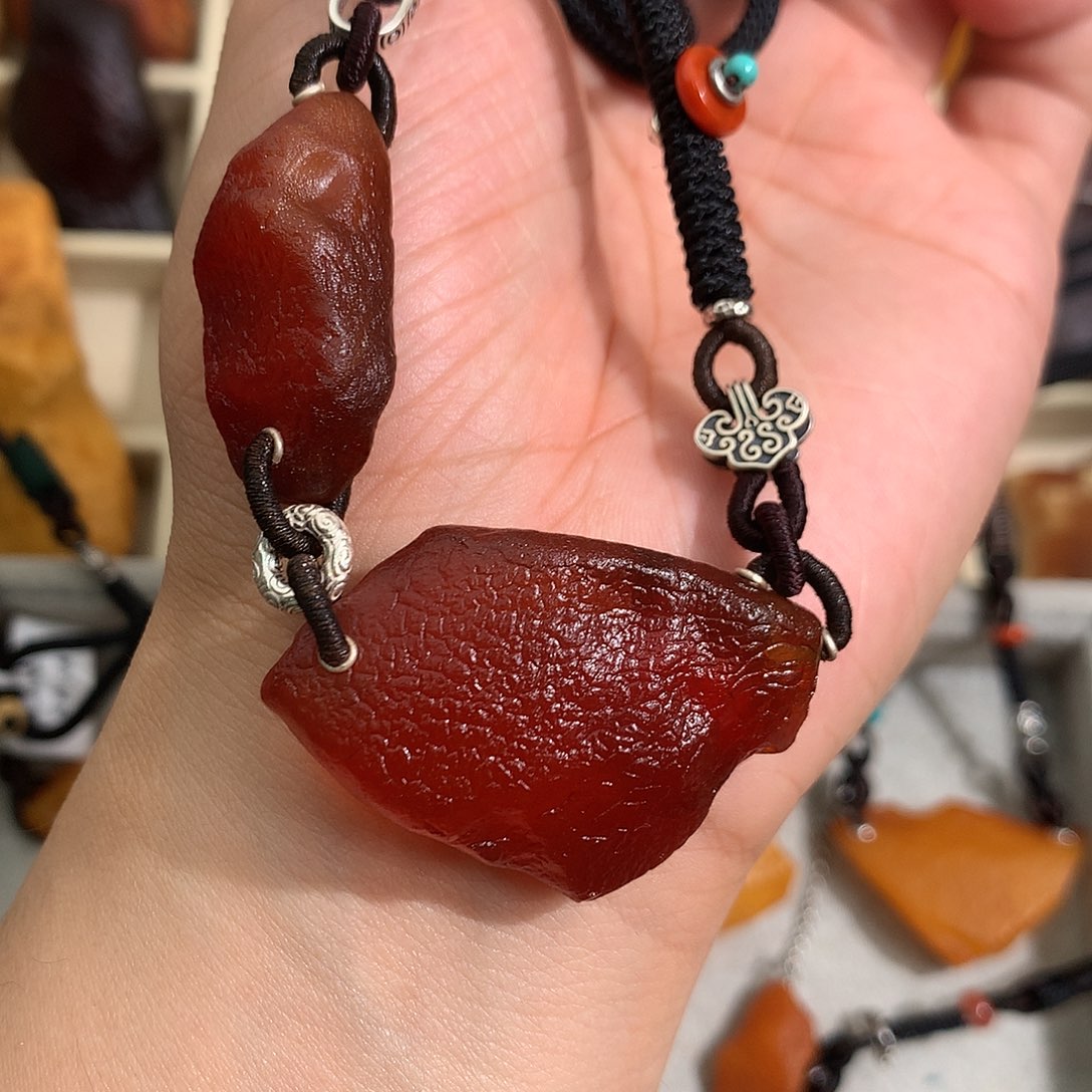 蜜蜡裸石未镶嵌你