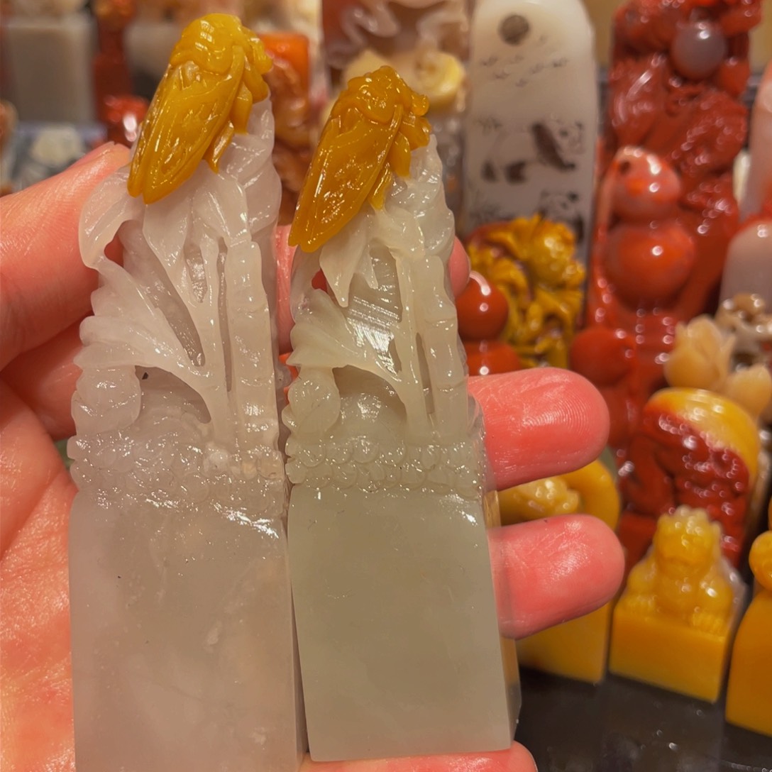 寿山石印石精美寿山