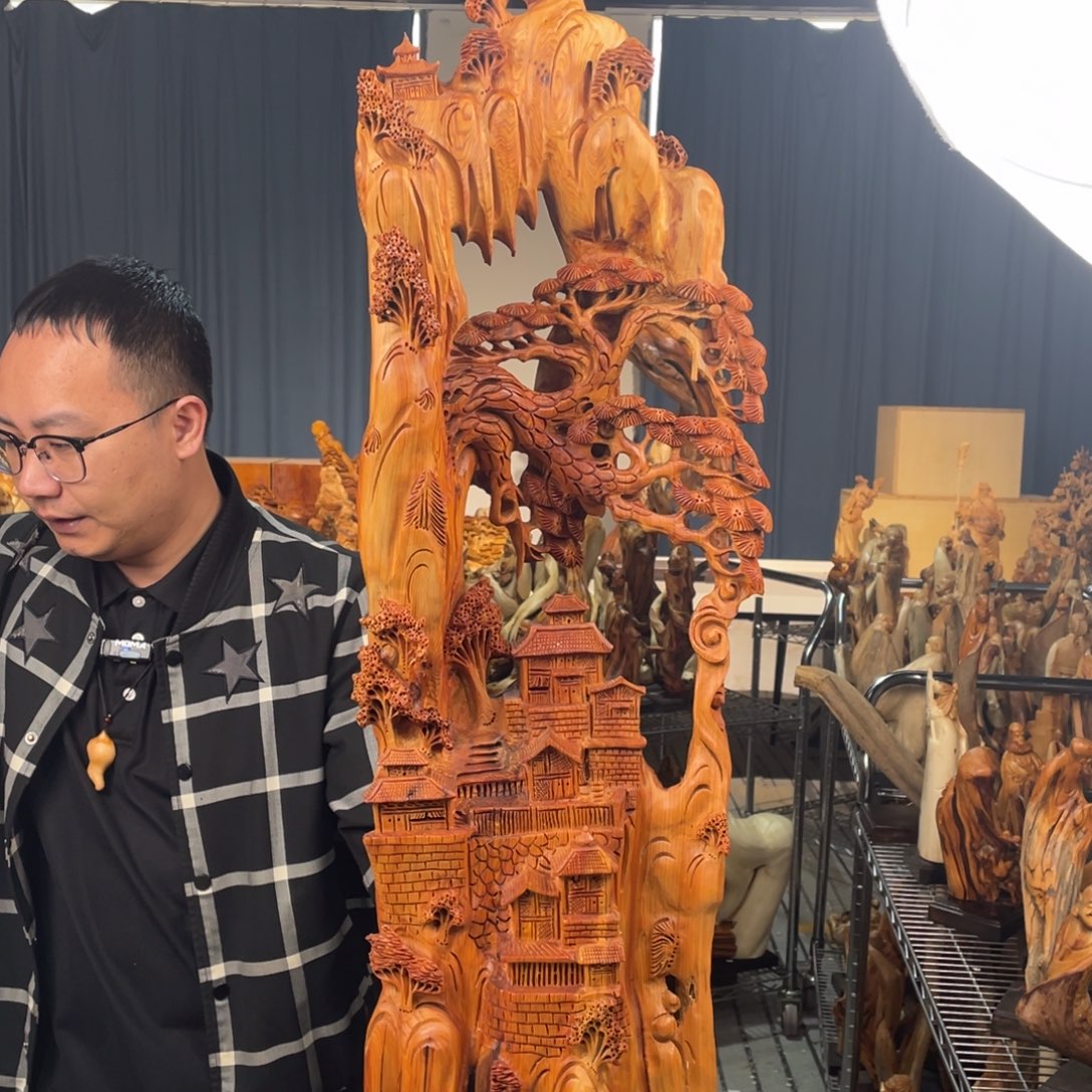 柏木（崖柏）随型摆件