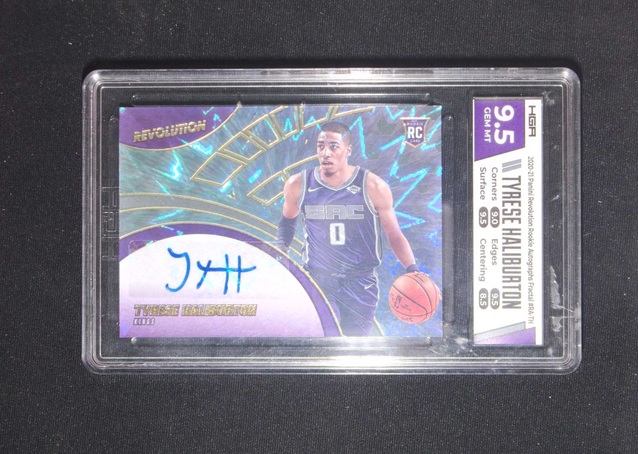 【直播开价】哈利伯顿 帕尼尼 100编 签字 国宝 手提 球星卡