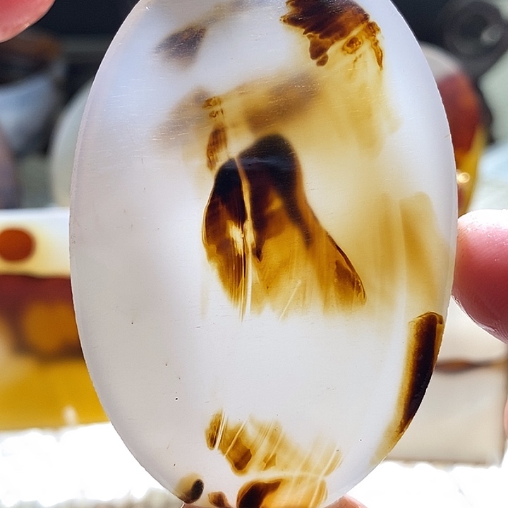 玛瑙/玉髓未镶嵌颈饰