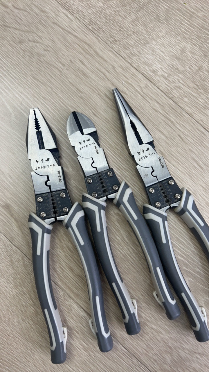 8寸老虎钳平 斜 尖口