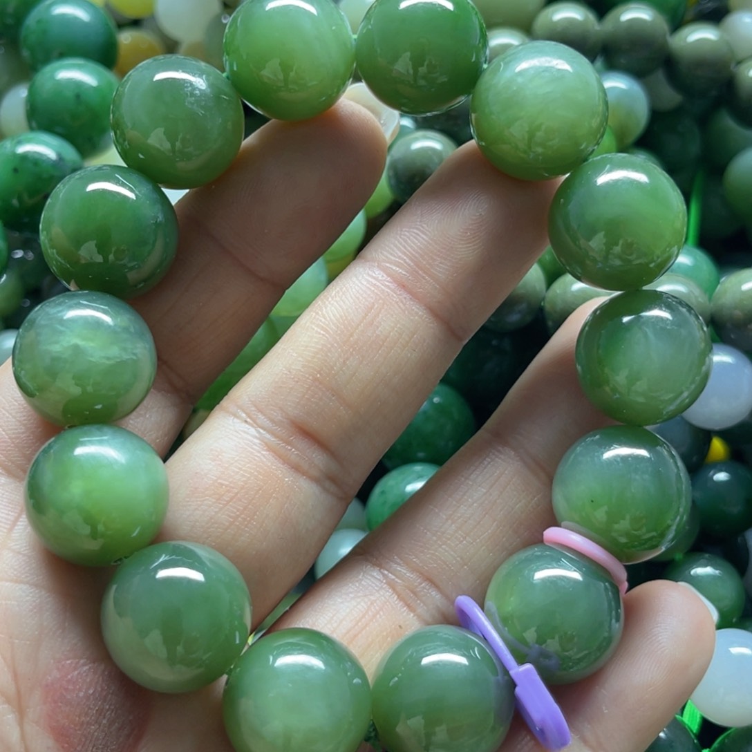 和田玉手链未镶嵌