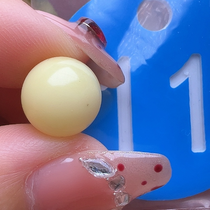 未镶嵌蜜蜡裸石微花粉 10mm圆珠