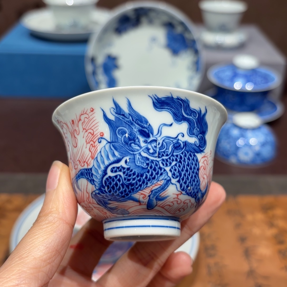 瓷片景德镇纯手工手绘