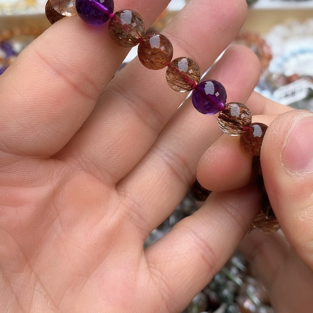 水晶手链未镶嵌手链