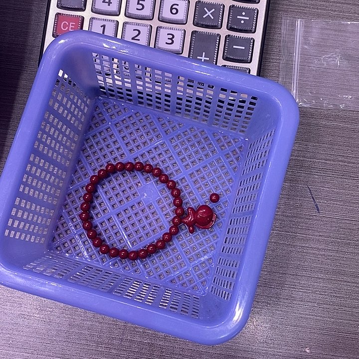 天然辰砂2个紫金砂