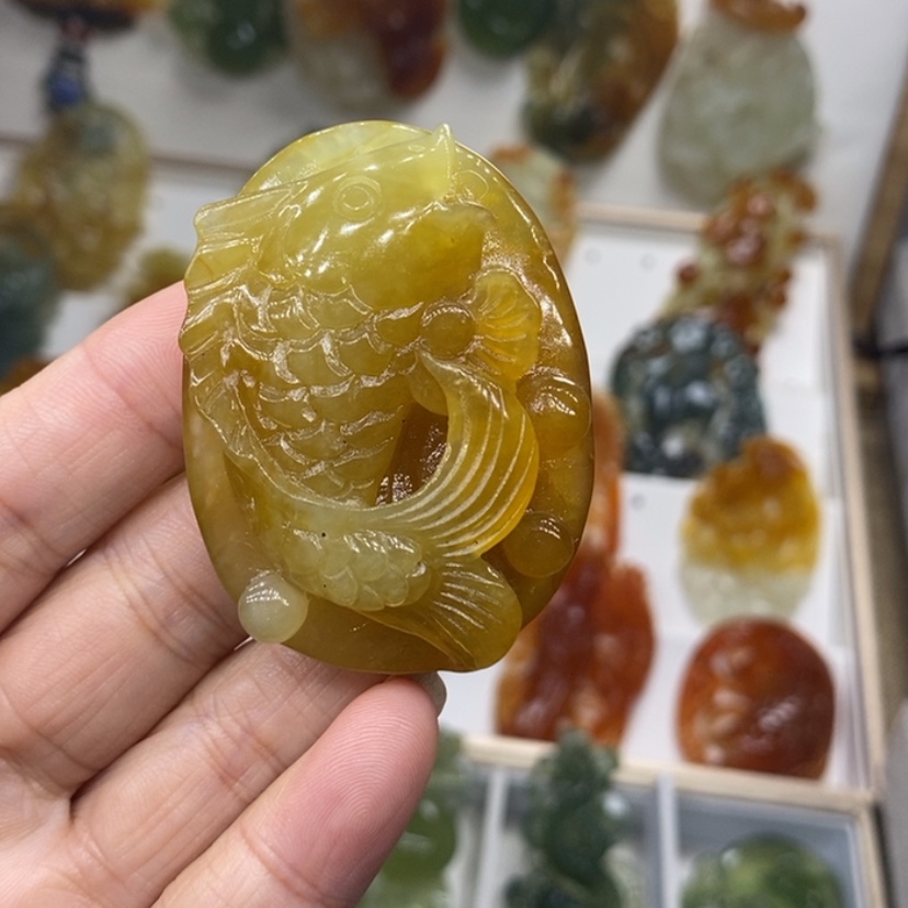 【闪购商品】未镶嵌蛇纹石玉颈饰
