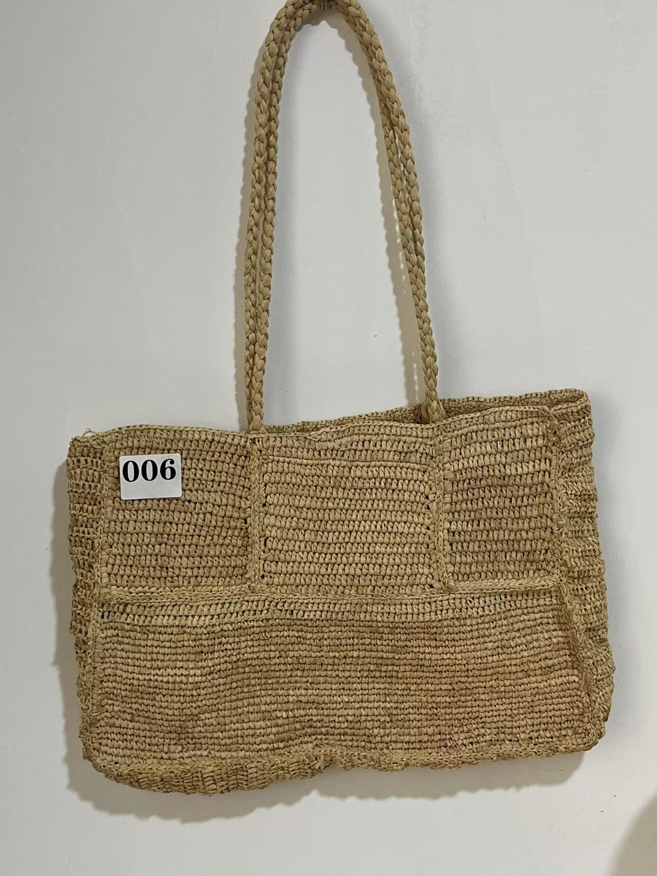 （孤品）001-060，拉菲草非洲纯手工编织包