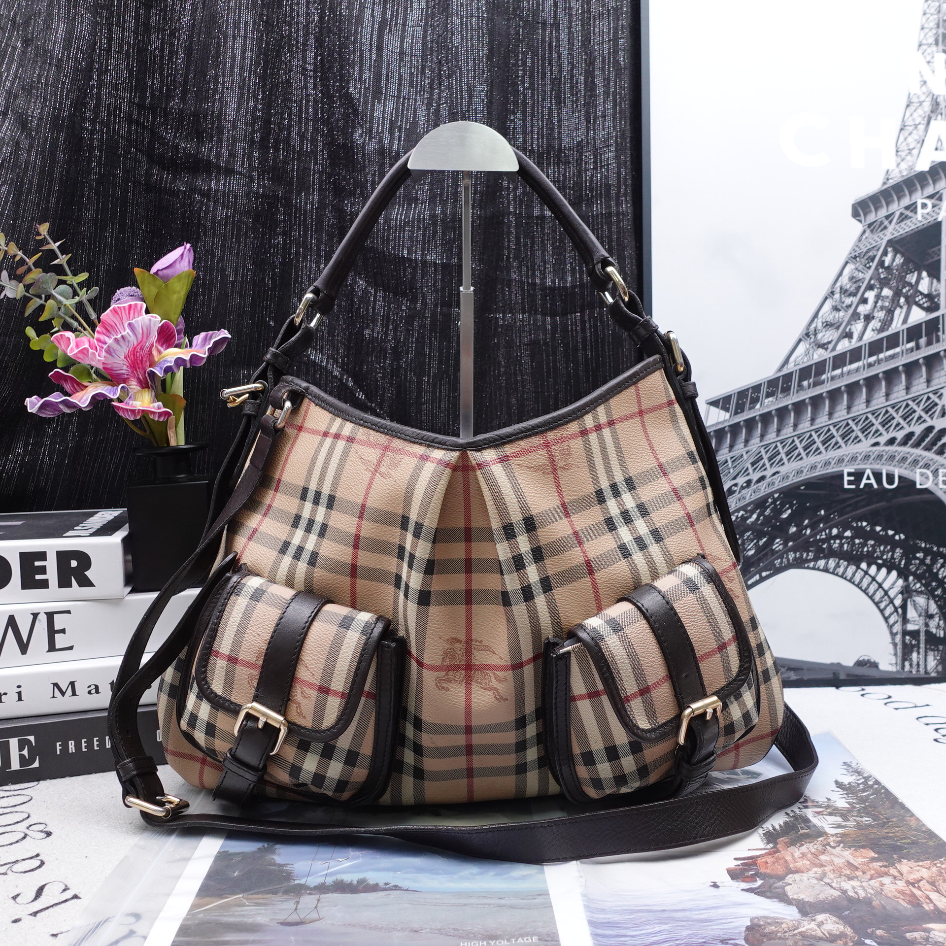 95新 BURBERRY/博柏利 巴宝莉/单肩T10248032