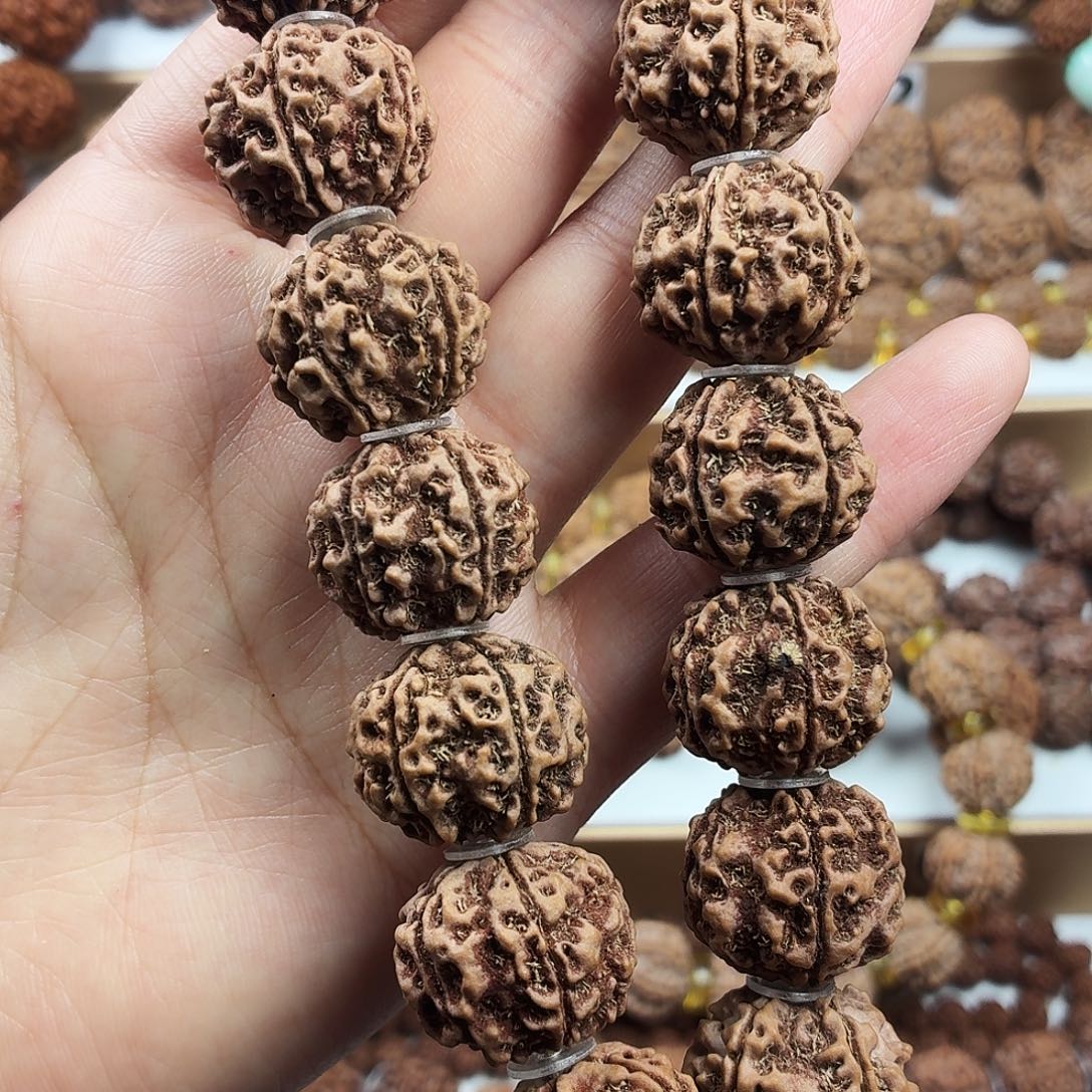 金刚菩提手串精品梅花蜂窝双龙