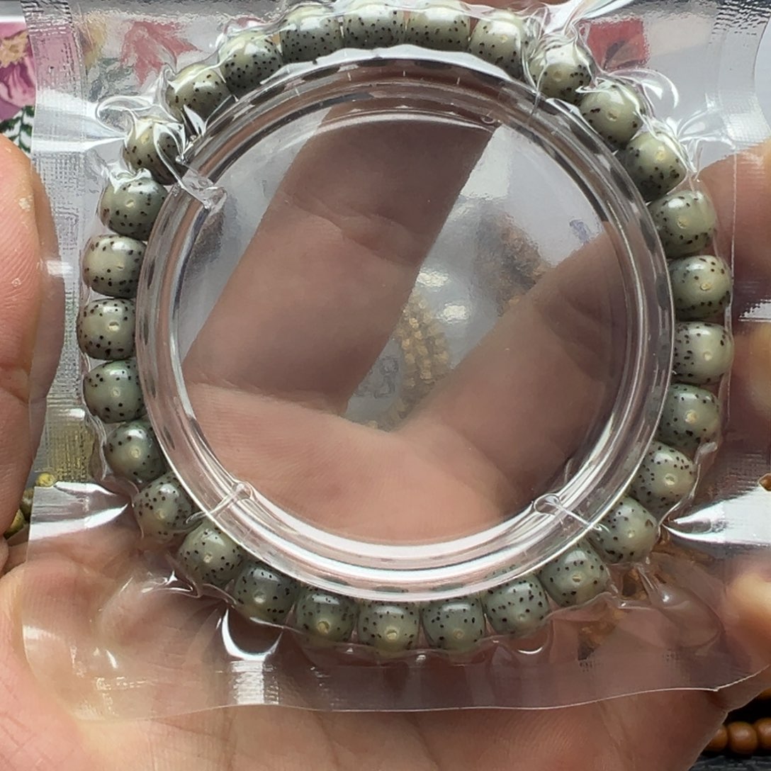 吊坠星月菩提星月眼留白小细星