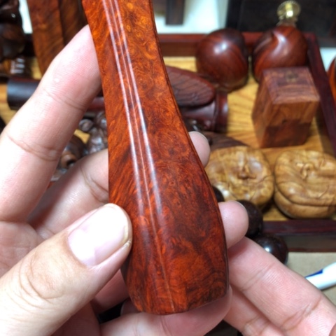 檀香紫檀（小叶紫檀）瘿木花插