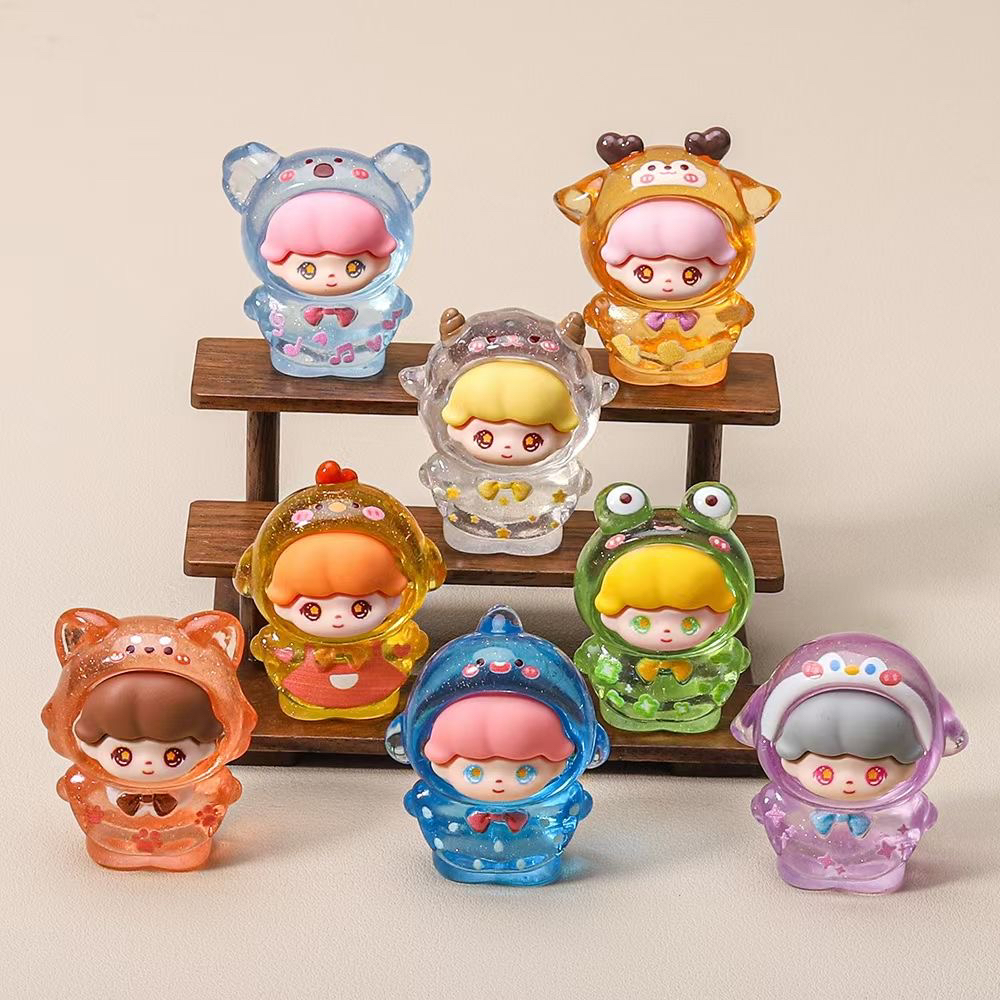 透色动物dimo树脂diy饰品