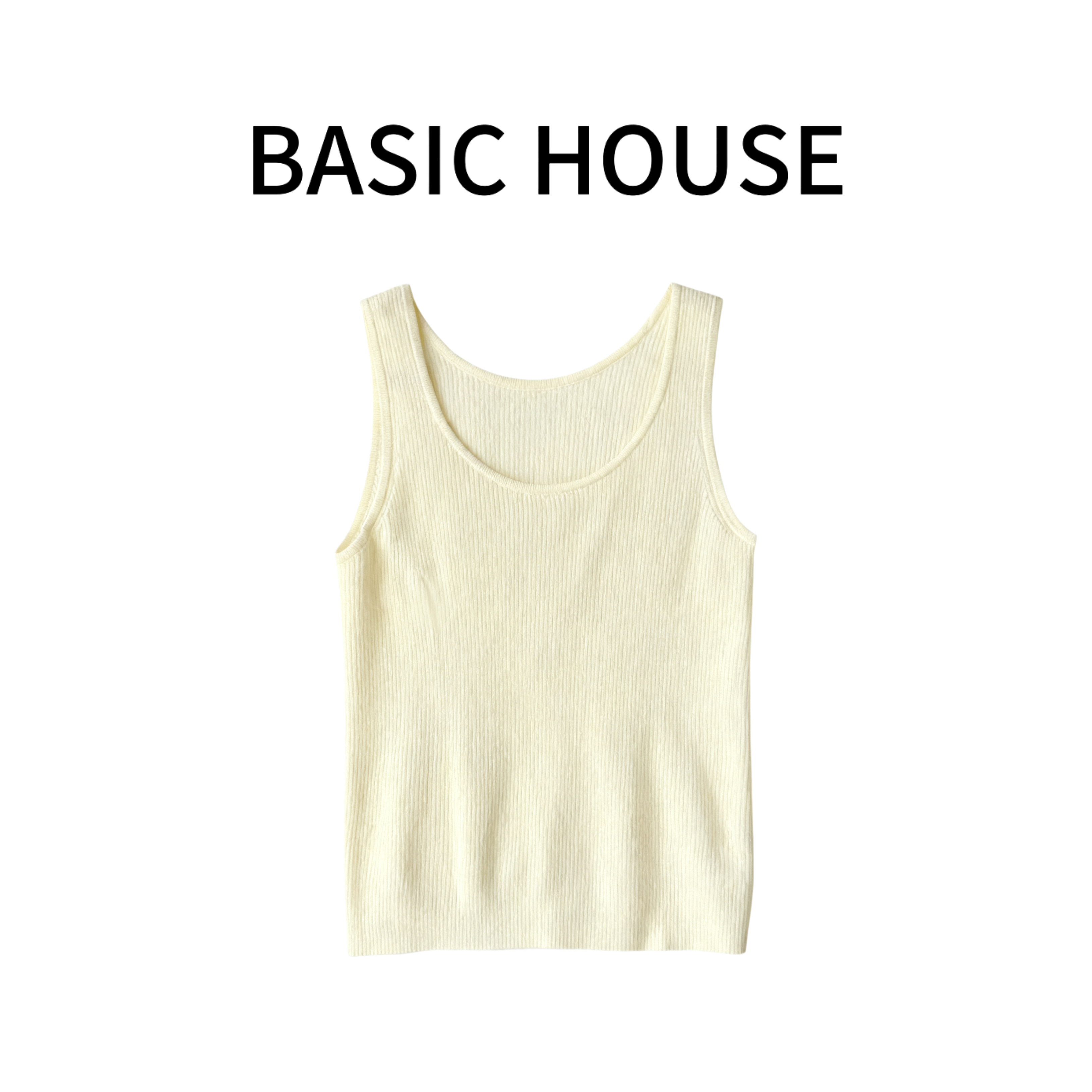 Basic House/百家好秋冬季新款时尚百搭长袖针织内搭女A