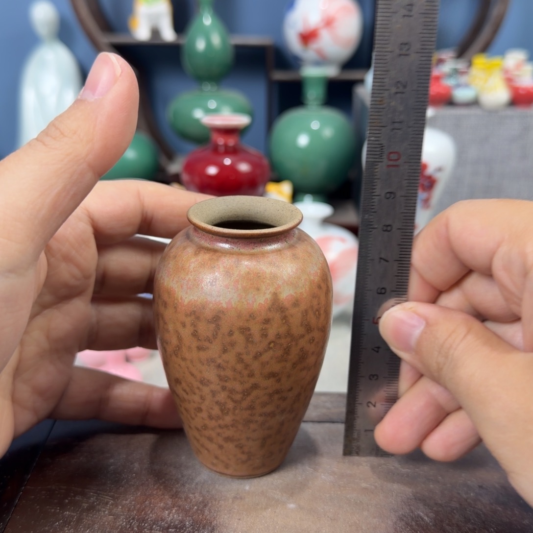 陶瓷手工小花器摆件