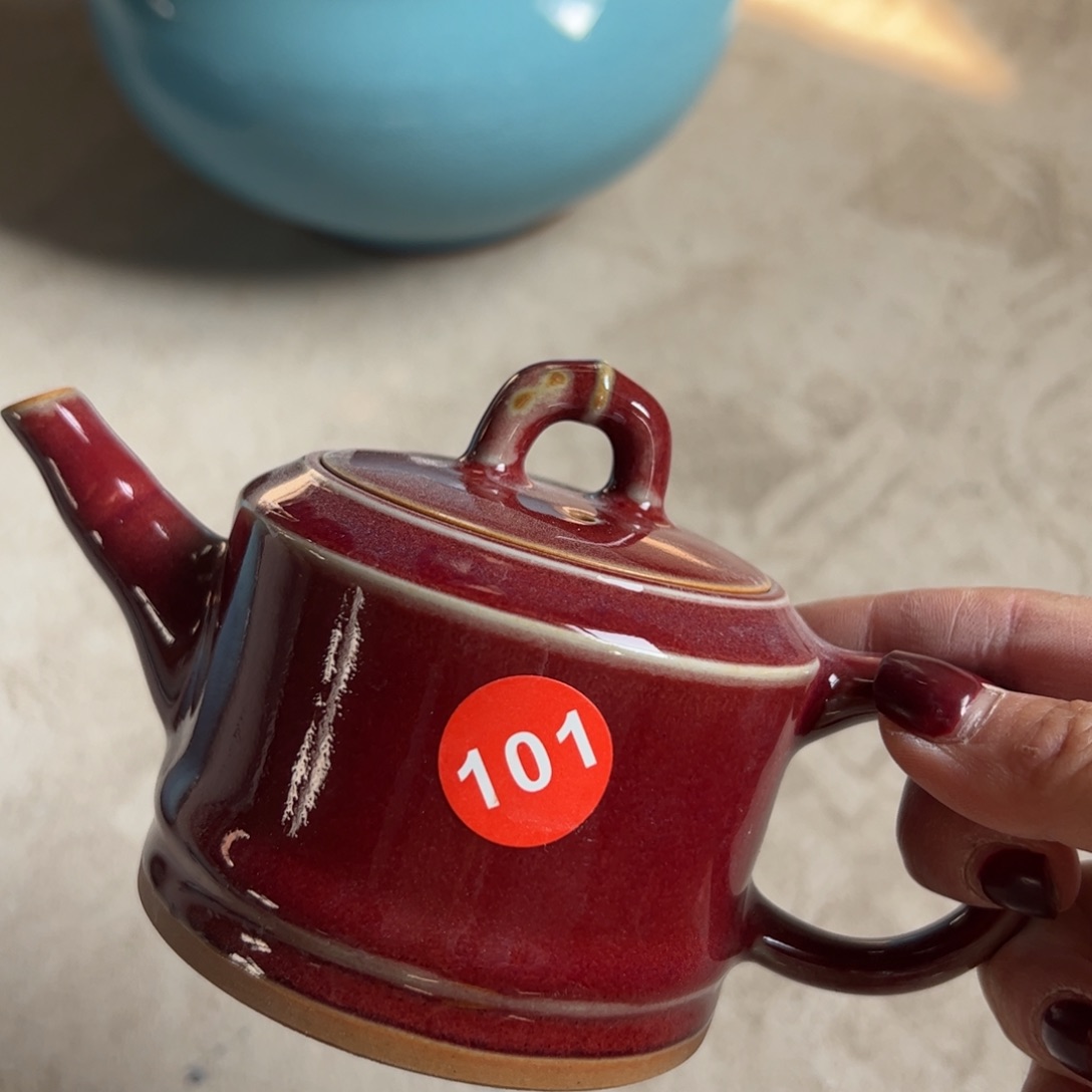 摆件郑家钧窑摆件微