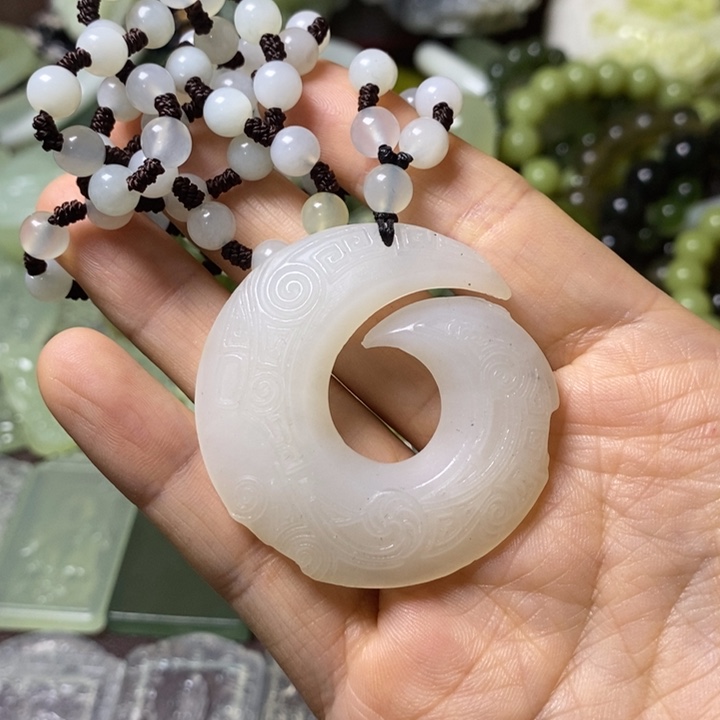 岫玉岫玉挂件未镶嵌