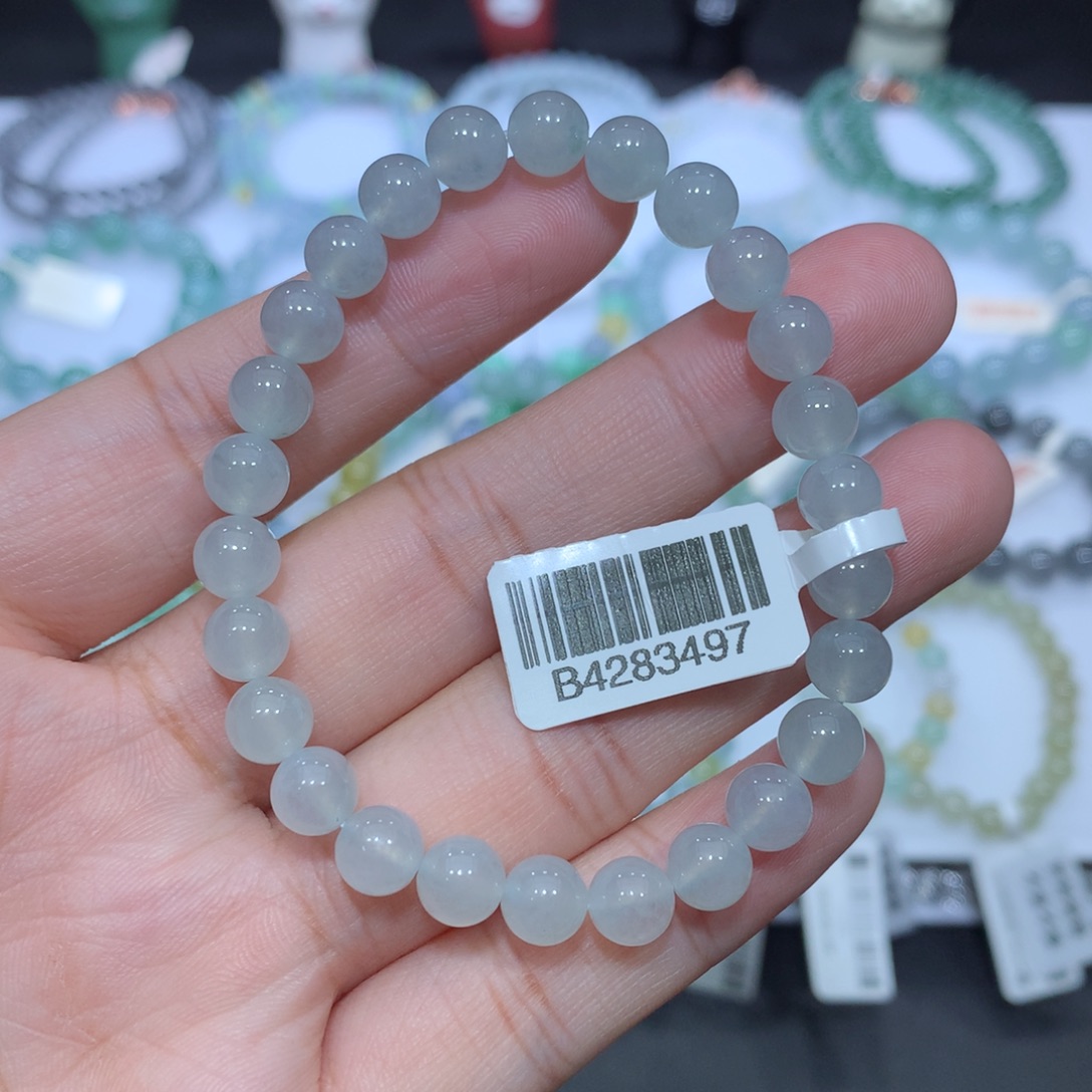 翡翠未镶嵌手串天然