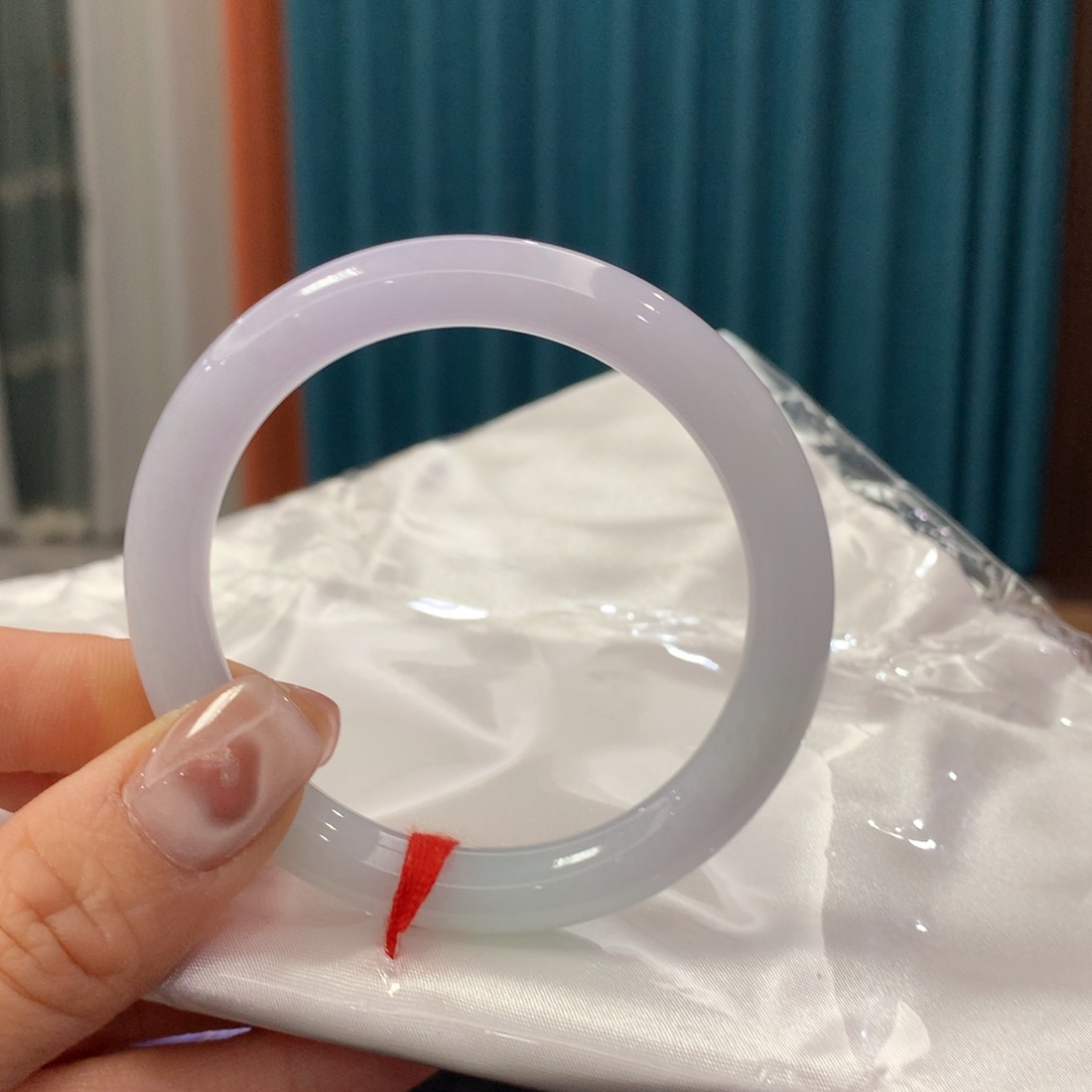 未镶嵌手镯翡翠完美者慎拍 圈口51.6