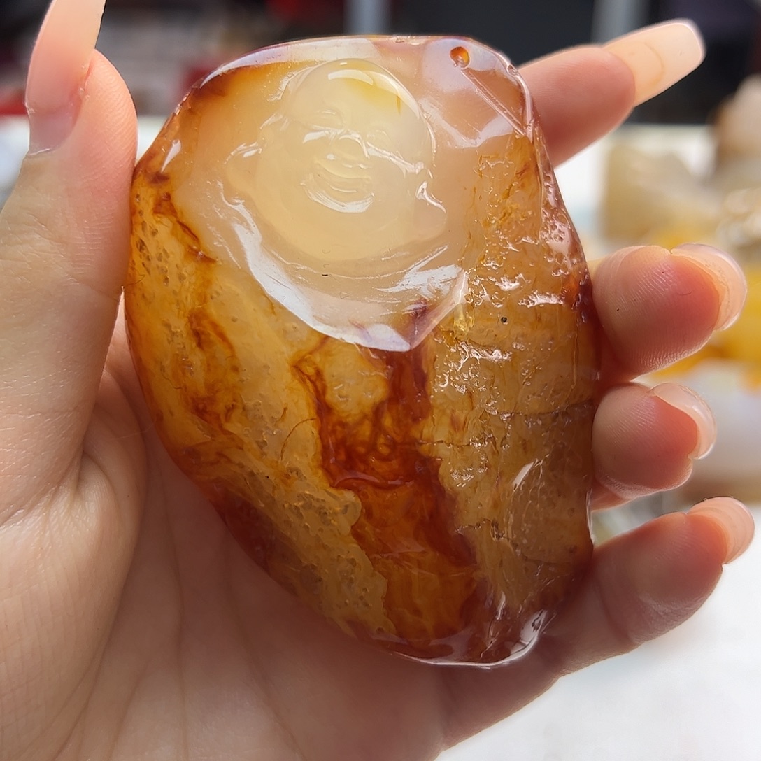 玛瑙/玉髓合金颈饰