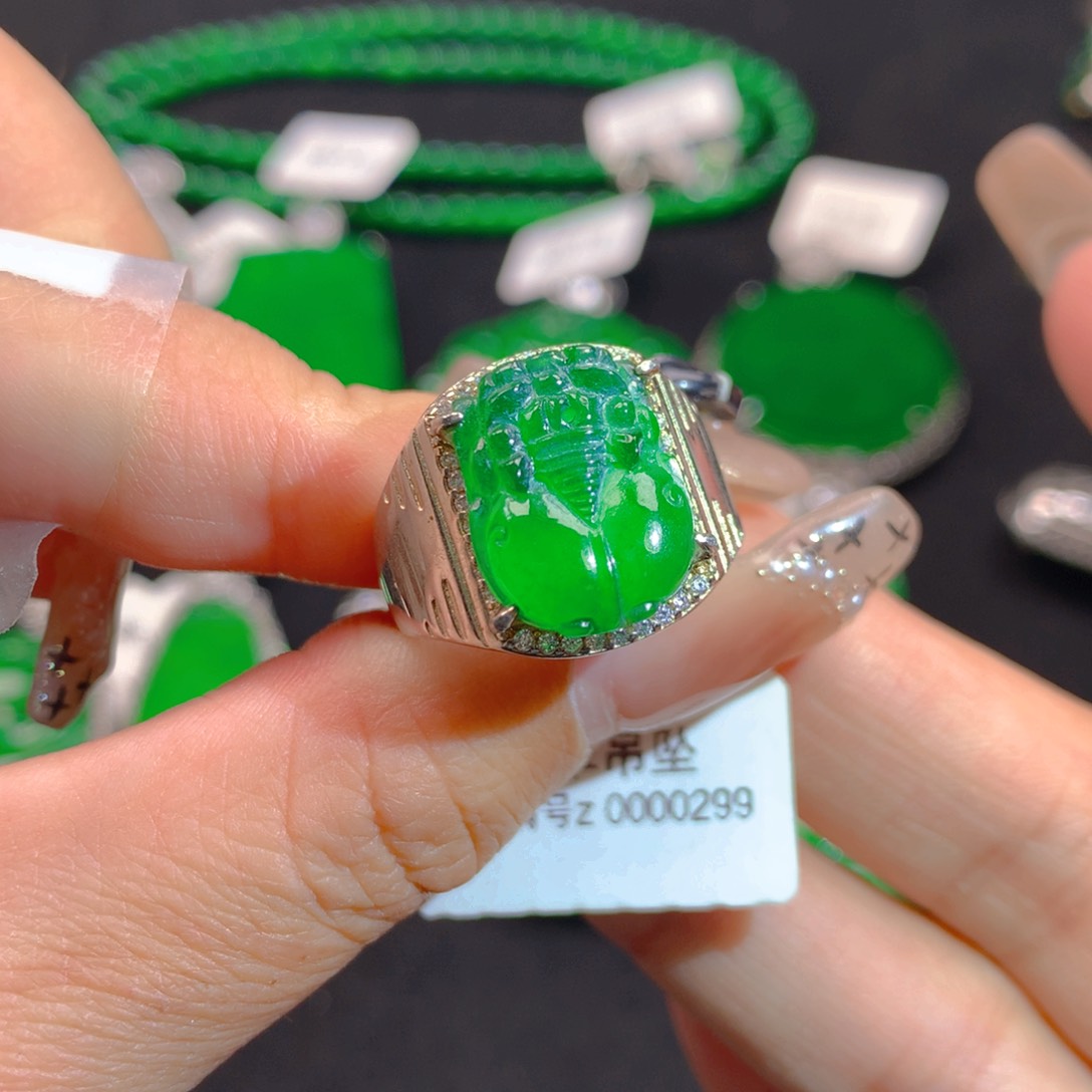 翡翠颈饰银S925镶嵌1111111111