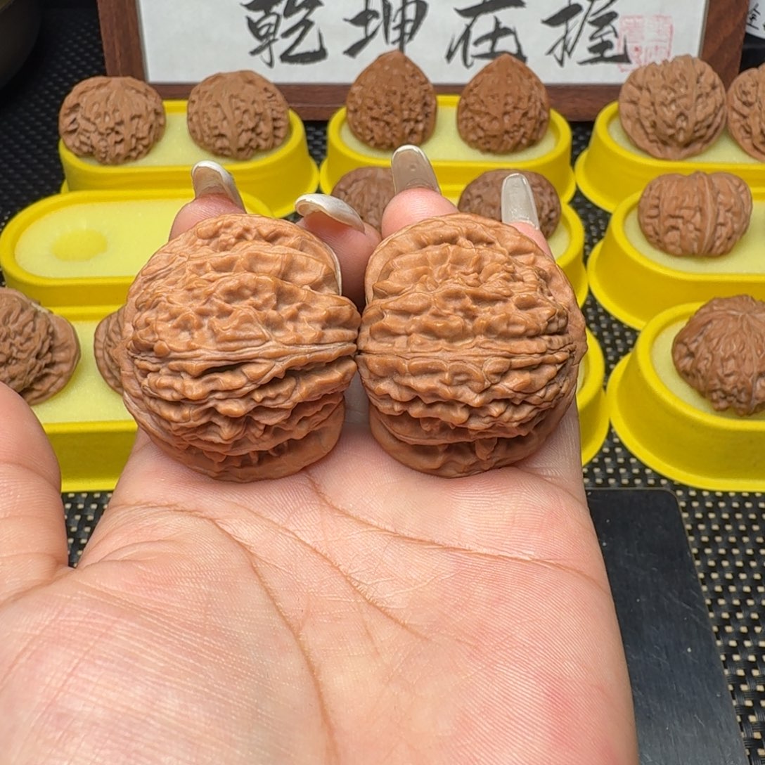 吊坠文玩核桃42四座楼