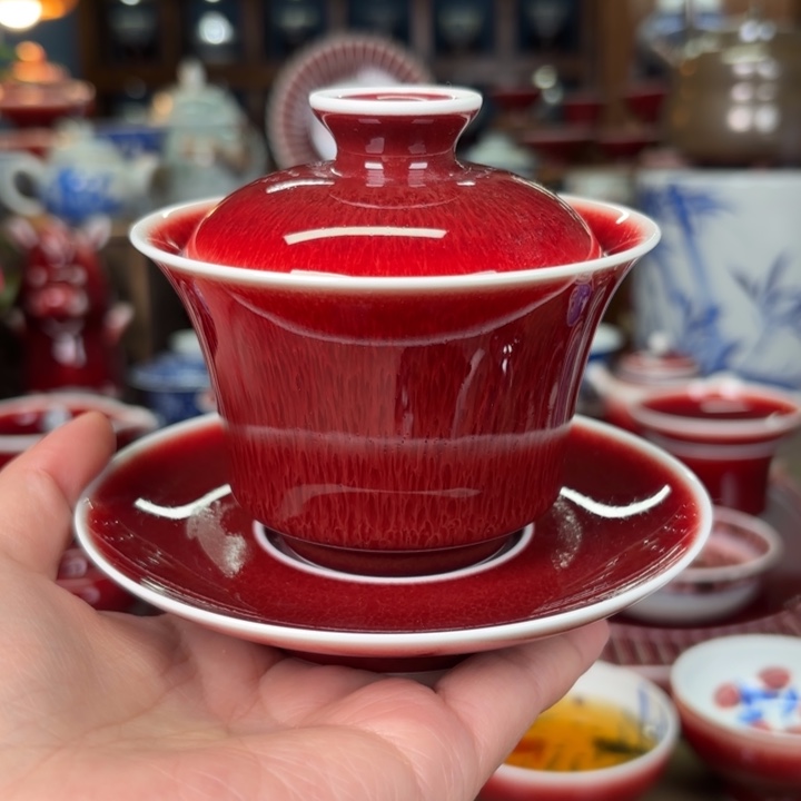 陶闻轩坊开播福利马蹄盖碗