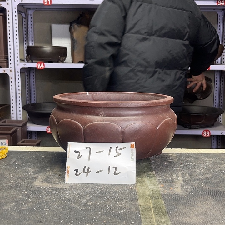 紫砂花盆紫砂等传统