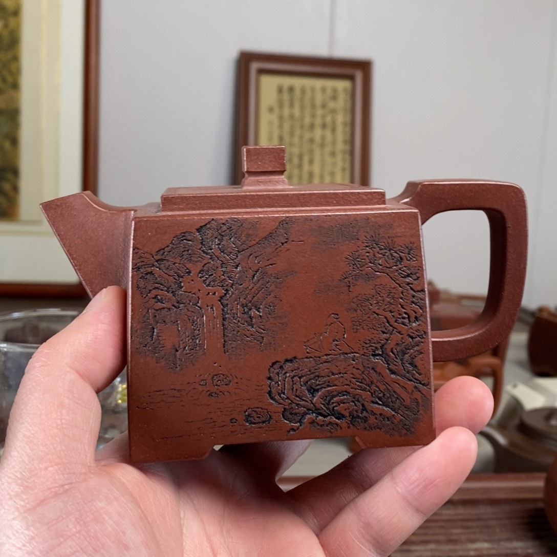 茶壶紫砂原矿泥料传统工艺制作