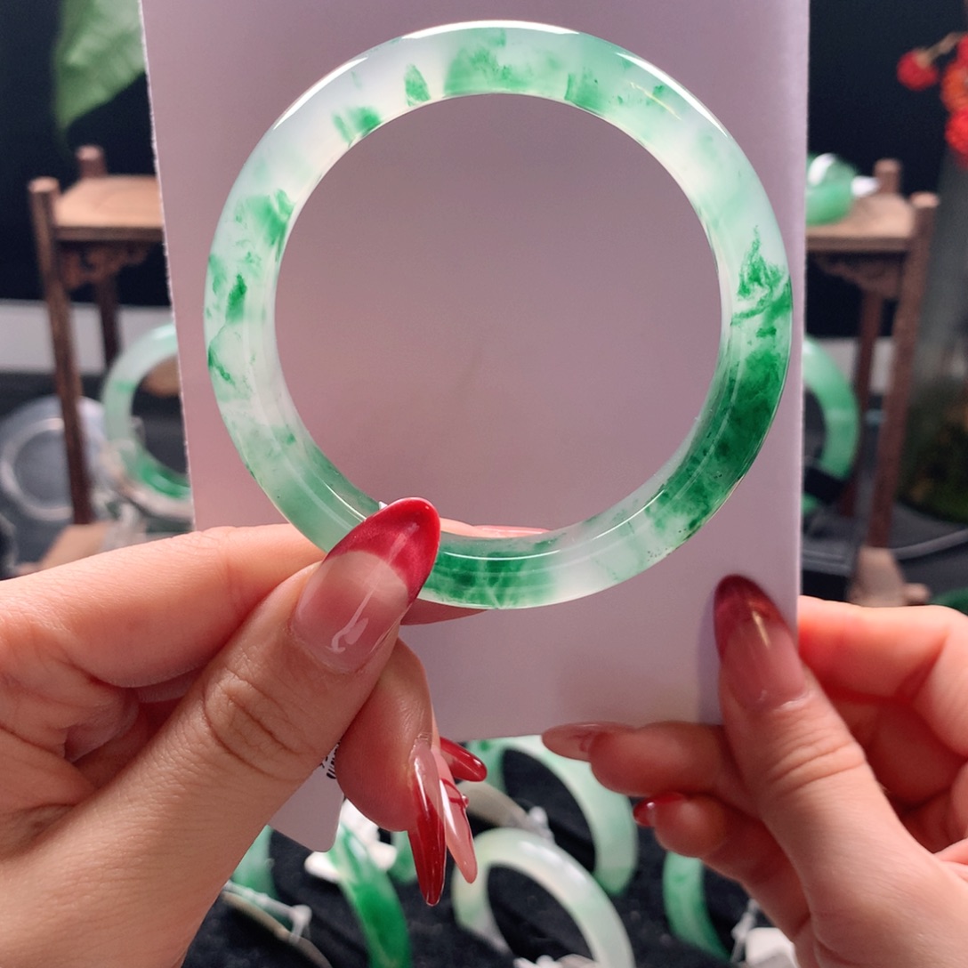 石英质玉手镯56未镶嵌