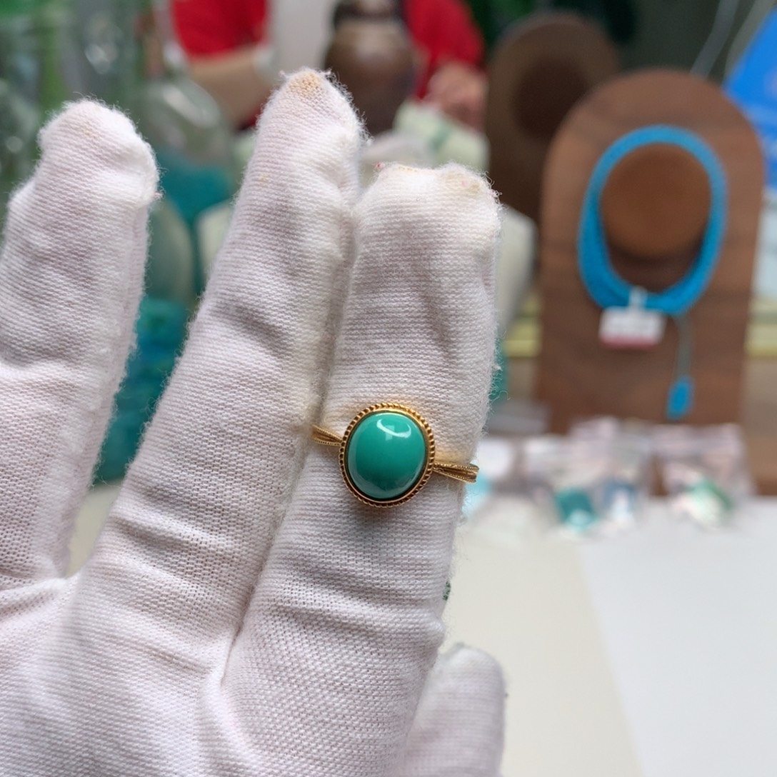 绿松石未镶嵌配饰