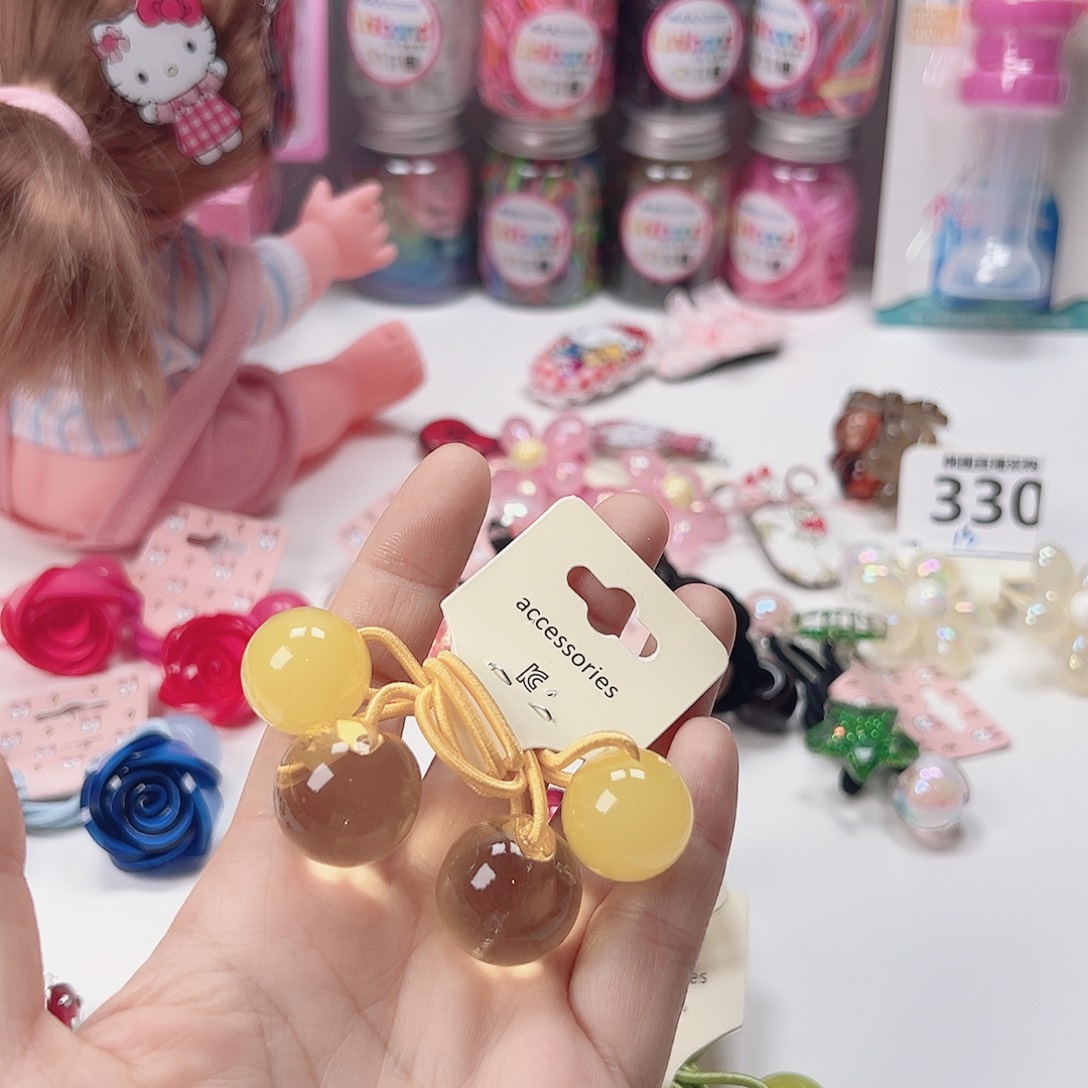 韩国球球发圈黄色