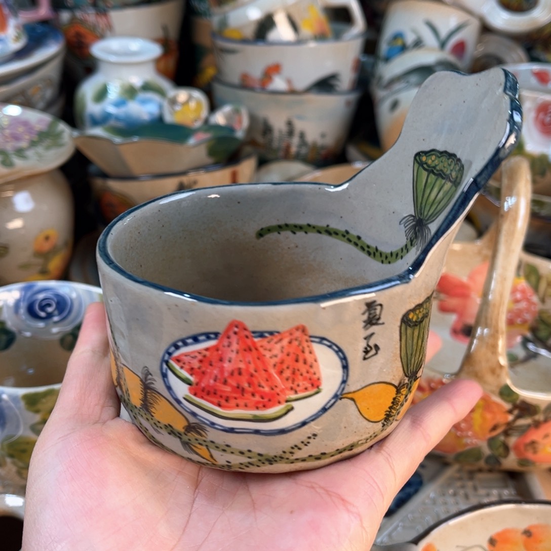 景德镇手工手绘杯