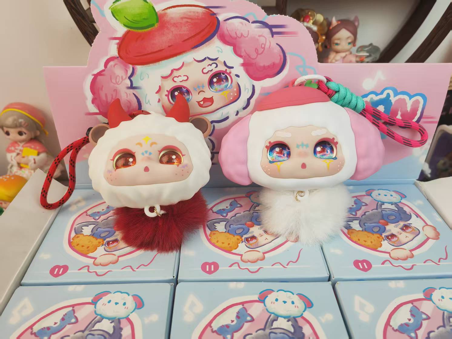 【代拆拆盒拆袋】正版KIMMON硅胶耳机包系列手办盲盒