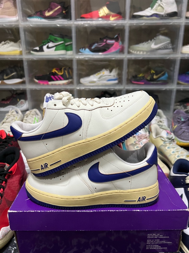 40.5码/af1白蓝休闲鞋/二手正品9新/原盒