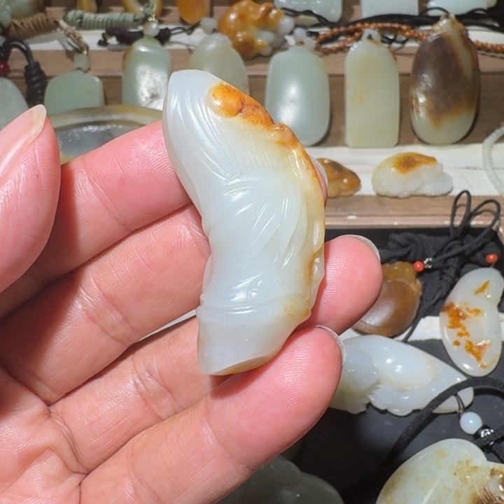 吊坠(不含链)未镶嵌和田玉